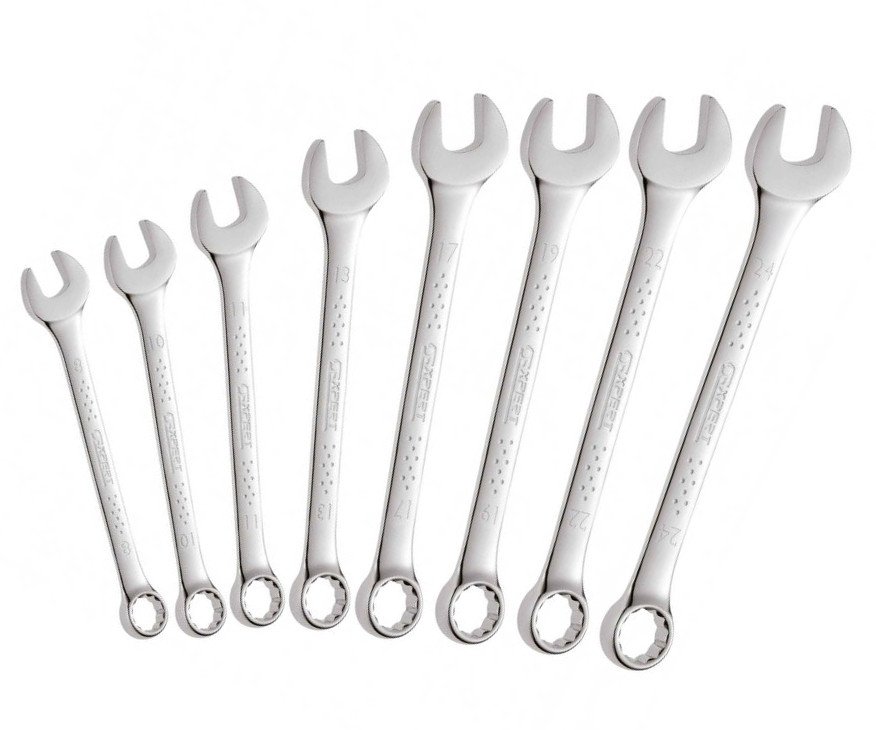 Sada očkoplochých klíčů 8ks 8-24mm Tona Expert E110300