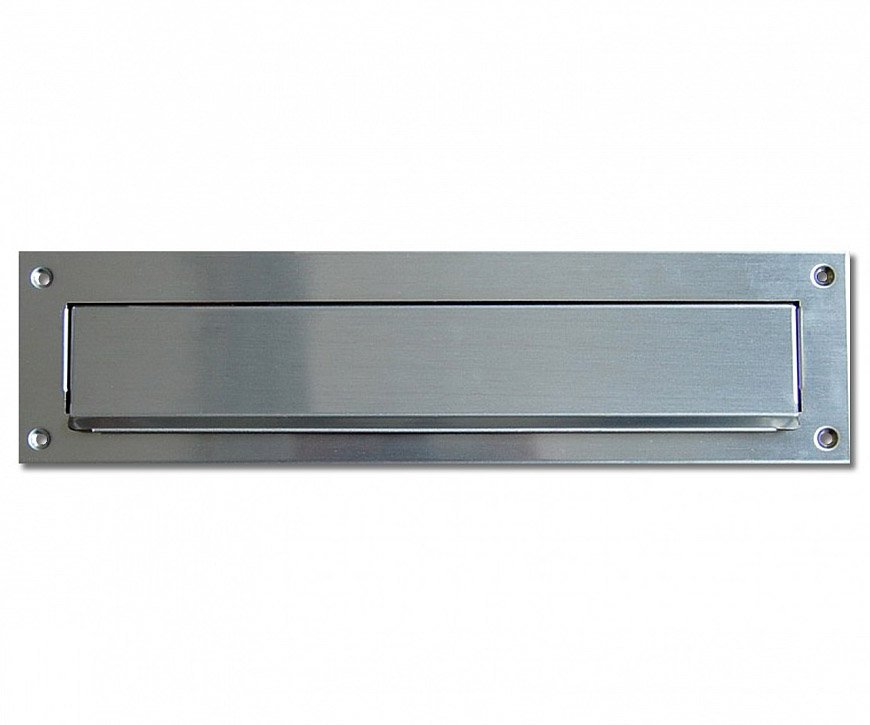 Vhoz na dopisy hranatý nerez