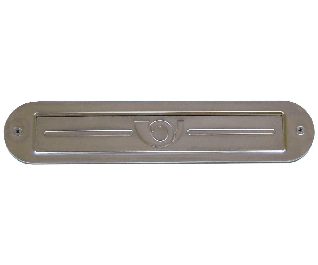 Vhoz na dopisy oblý nerez