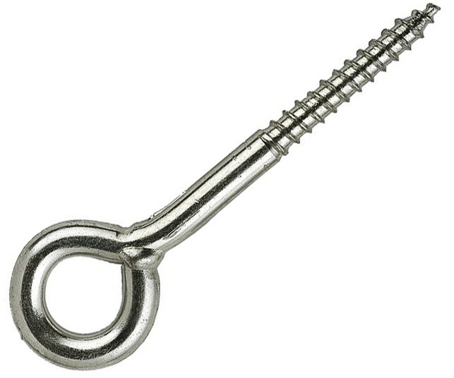 Oko s vrutem lešenářské Mungo - 12x450mm