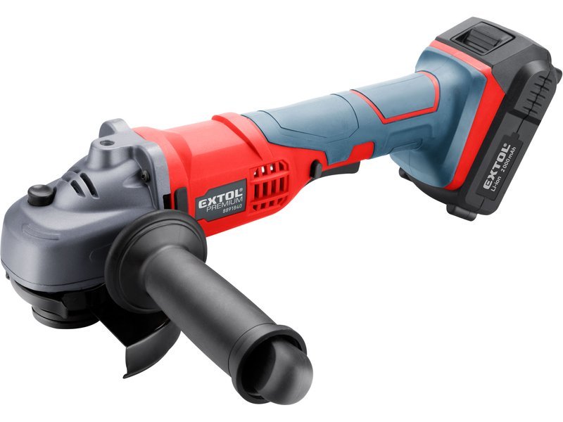 Extol Premium 8891840 SHARE20V aku úhlová bruska 115mm 20V 1x2.0Ah