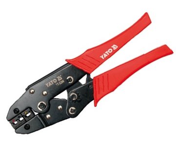 Kleště lisovací na koncové dutinky 230mm Yato 2296