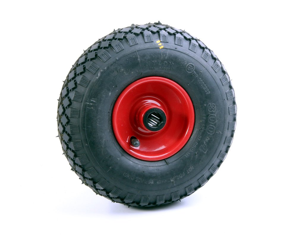 Kolo rudlu 260mm nafukovací kovový disk jehlové ložisko