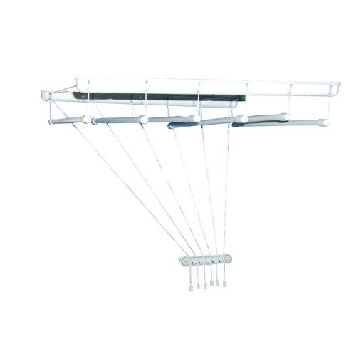 Sušák na prádlo stropový - 6 prutů 2m