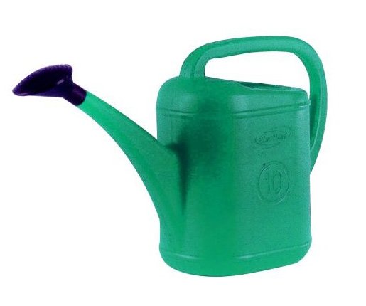 Konev plastová zelená 10l