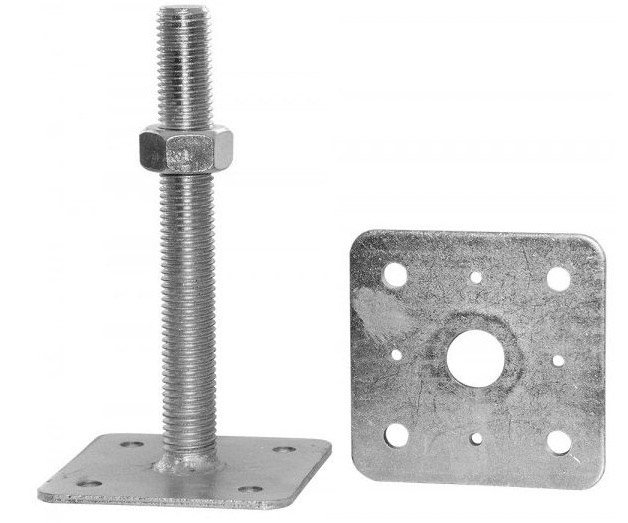 Patka volná příruba - 110x110/M24/250mm