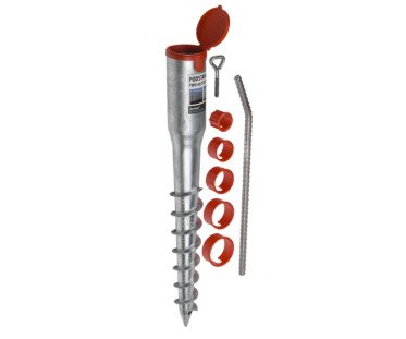 Zemní vrut PWO 68x550mm 5x redukce Domax