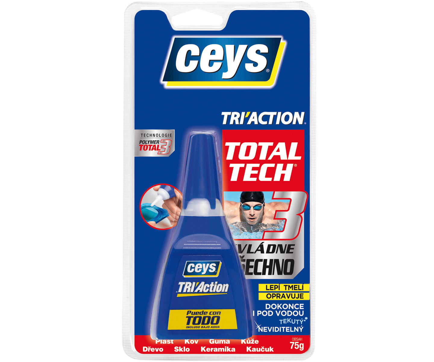 Lepidlo Ceys Tri Action univerzální 75g