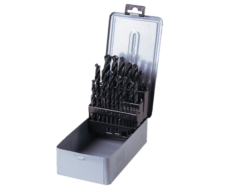 Sada vrtáků do kovu HSS pasivovaných 25ks 1-13/0