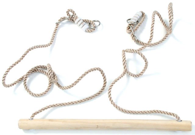 Houpačka dětská dřevěná hrazda