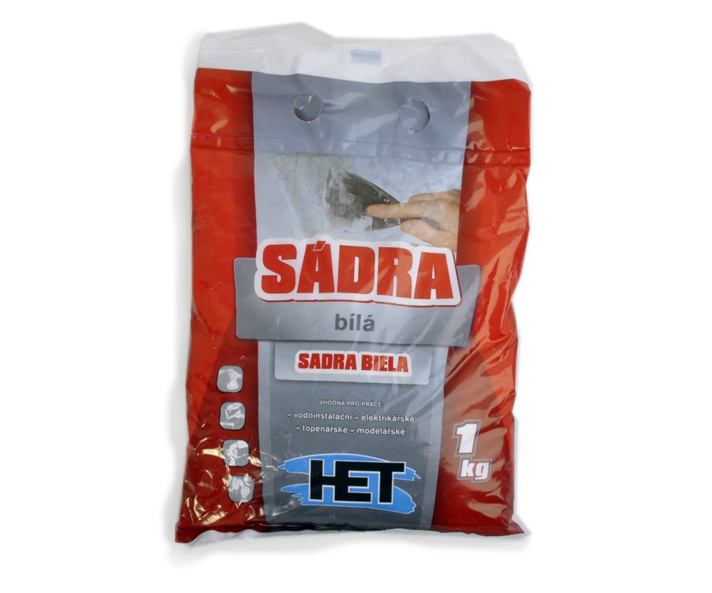 Sádra bílá - 20kg