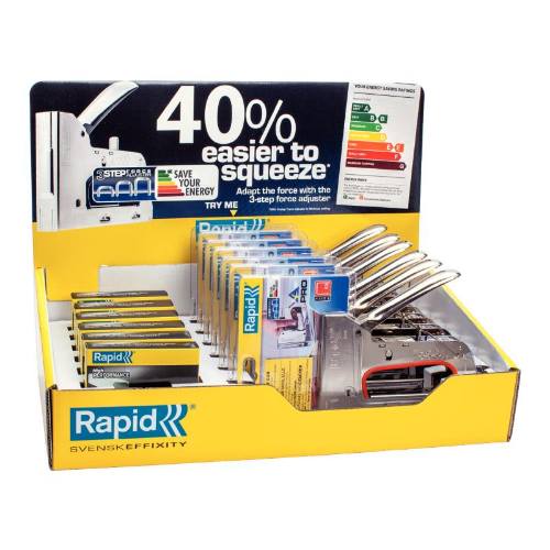 Sponkovačka ruční R353 ocelová + spony typ 53/8 mm 2500ks