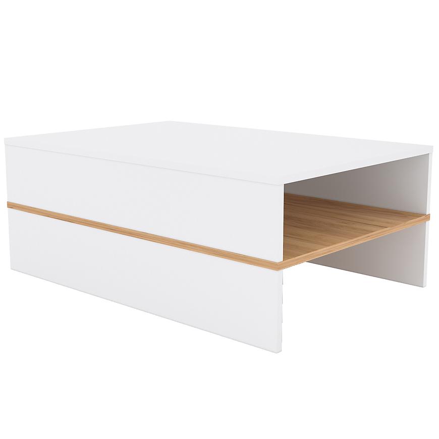 Konferenční Stolek Madryt 2 bílá/wotan 35.5X90.2X60.2 Baumax