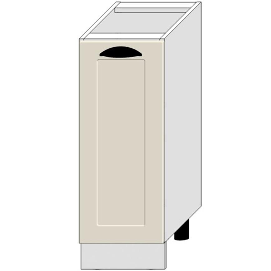 Kuchyňská Skříňka Adele D30 Cargo + Koš Coffe mat/bílá Baumax