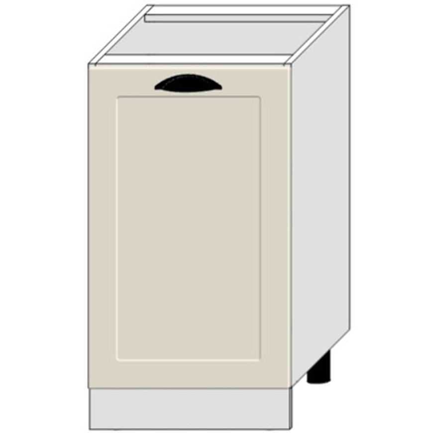 Kuchyňská Skříňka Adele D45 Pl Coffe mat/bílá Baumax