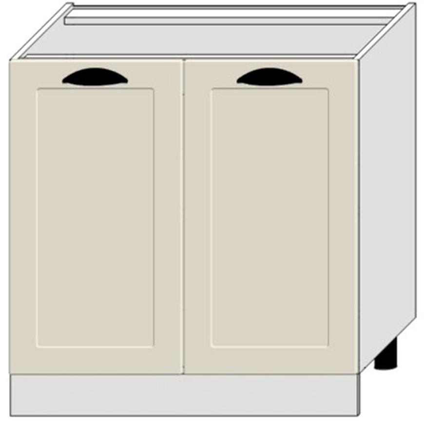 Kuchyňská Skříňka Adele D80 Coffe mat/bílá Baumax