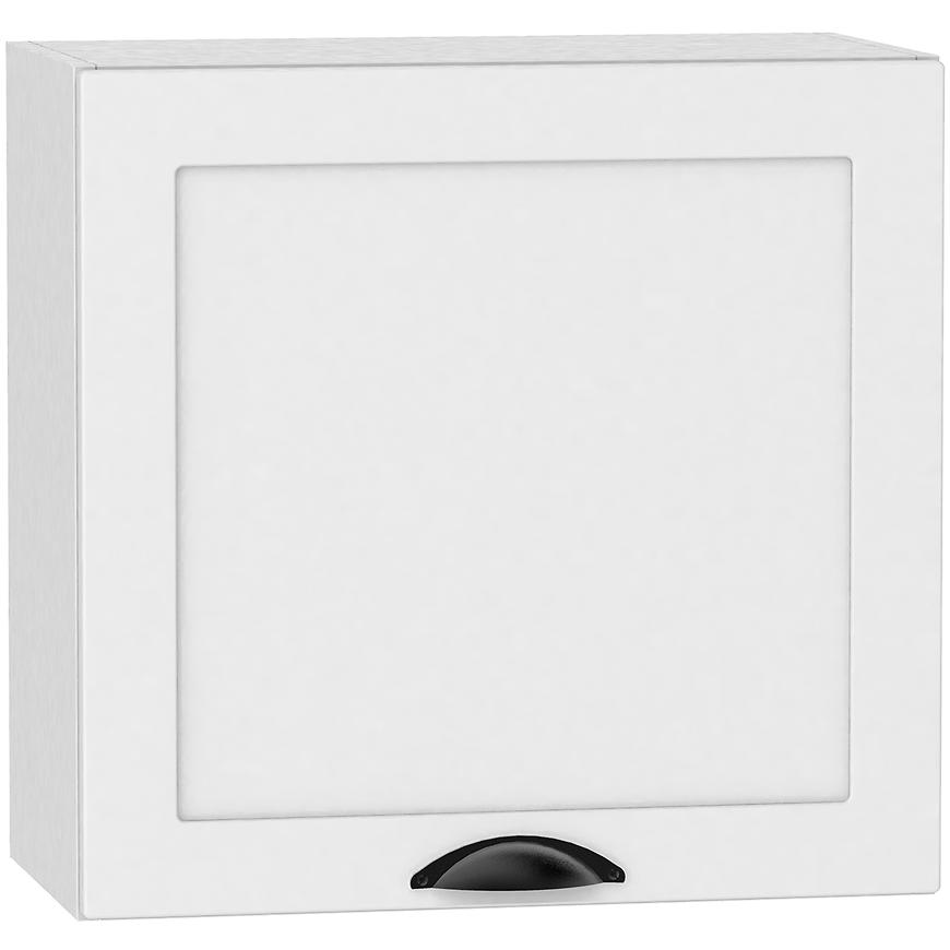 Kuchyňská Skříňka Adele W60/68 Slim Pl Se Stříbrnou Digestoří bílý puntík/bílá Baumax