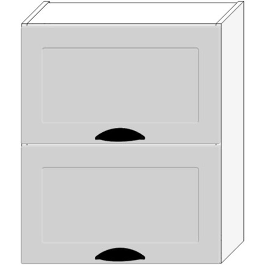 Kuchyňská Skříňka Adele W60grf/2 šedá mat/bílá Baumax