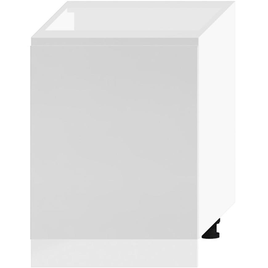 Kuchyňská skříňka Livia D60 Pl světle šedá mat/bílá Baumax