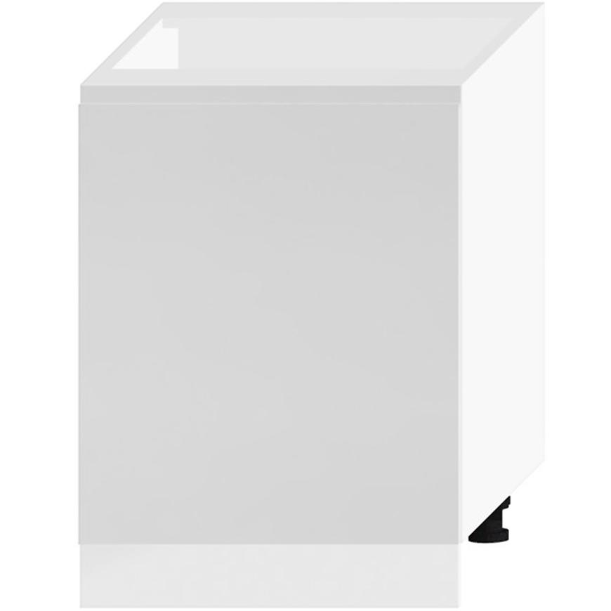 Kuchyňská skříňka Livia D60pc Pl světle šedá mat/bílá Baumax