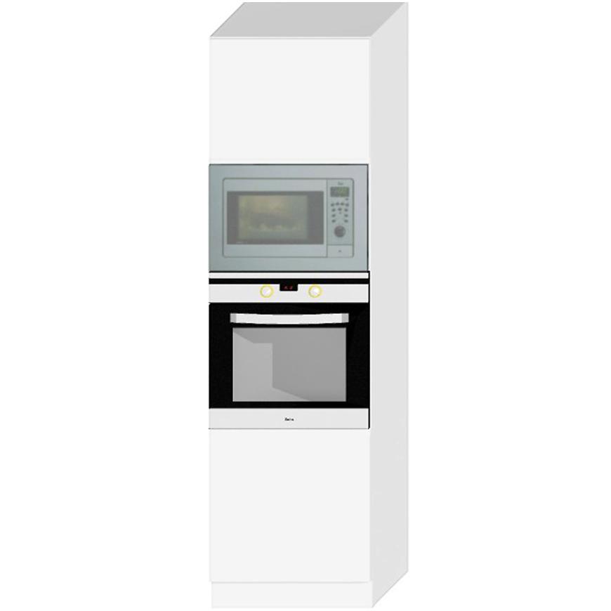 Kuchyňská skříňka Livia D60pk Mv 2133 Pl bílá lesk/bílá Baumax