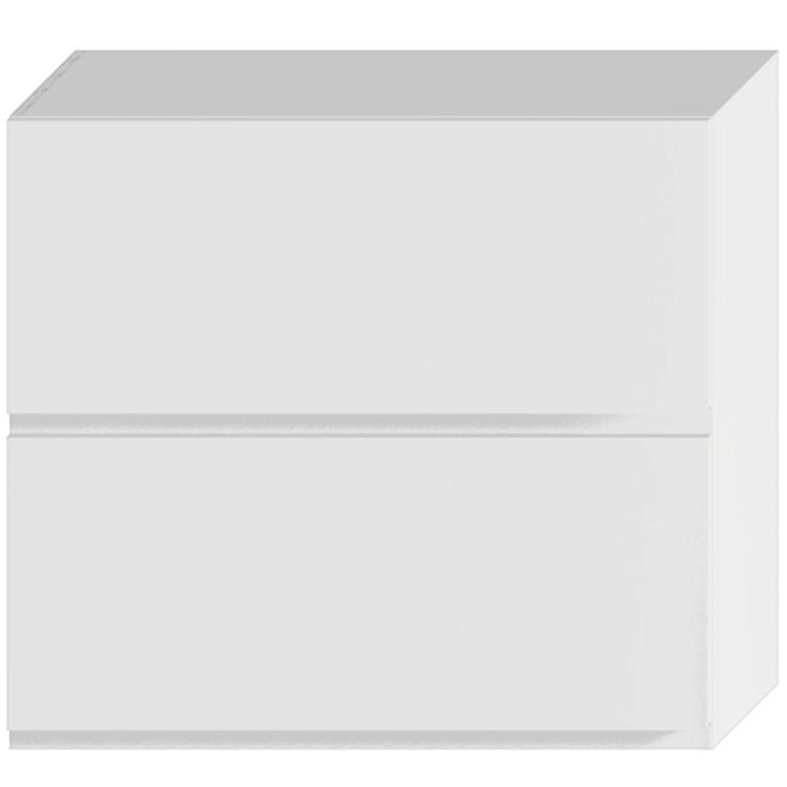Kuchyňská skříňka Livia W80grf/2 bílá lesk/bílá Baumax