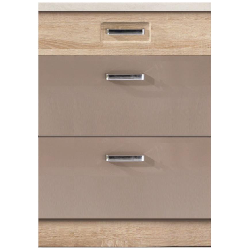 Kuchyňská skříňka Premio 10D dub sonoma/bílá/cappuccino Baumax