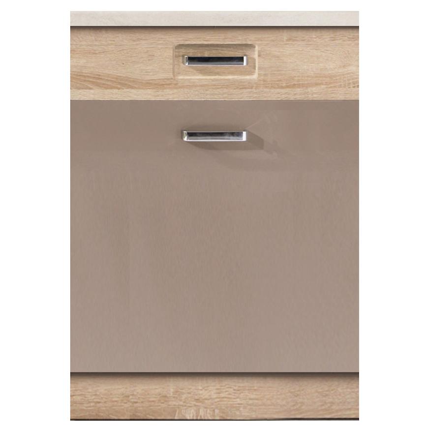 Kuchyňská skříňka Premio 6D dub sonoma/cappuccino Baumax