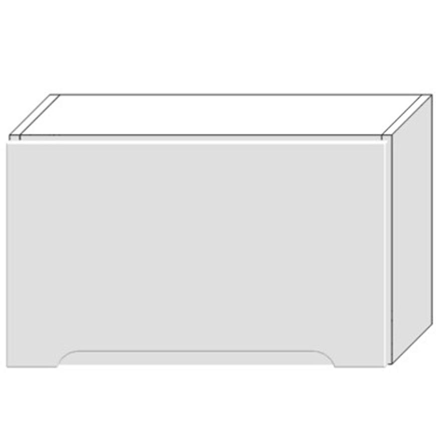 Kuchyňská skříňka Zoya W60okgr bílý puntík/bílá Baumax