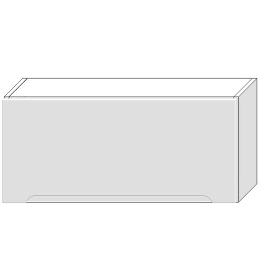 Kuchyňská skříňka Zoya W80okgr / 560 bílý puntík/bílá Baumax
