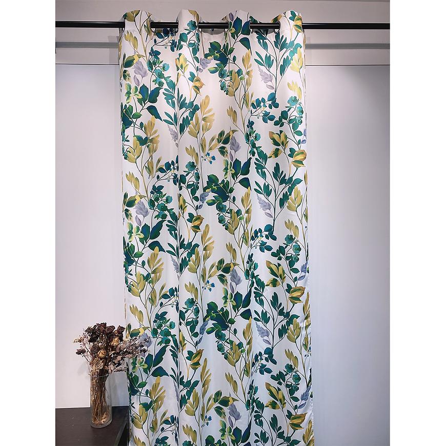 Závěsy na očka 1608089/155GSM/140X250 BIAŁA Baumax