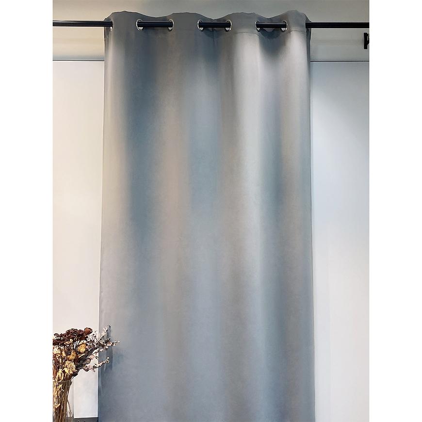 Závěsy na očka BLACK OUT 205/GSM/140X250 SZARA Baumax