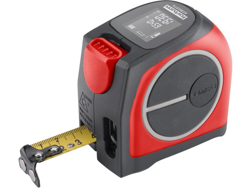 Metr svinovací 5m + laserový dálkoměr 40m 2v1 Fortum 4780275