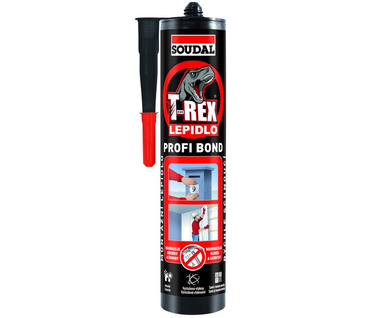Lepidlo montážní T-Rex Profi Bond 380g Soudal