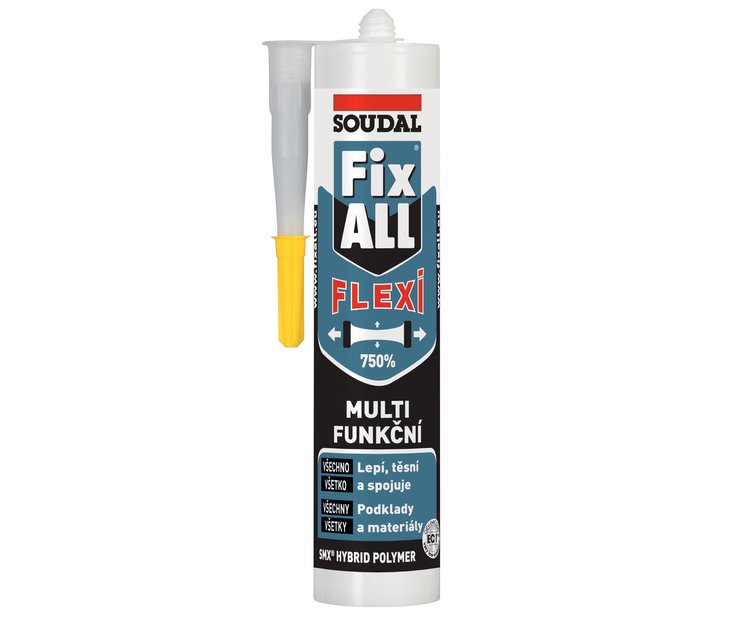 Tmel lepicí Fix All Flexi 290ml Soudal - bílý
