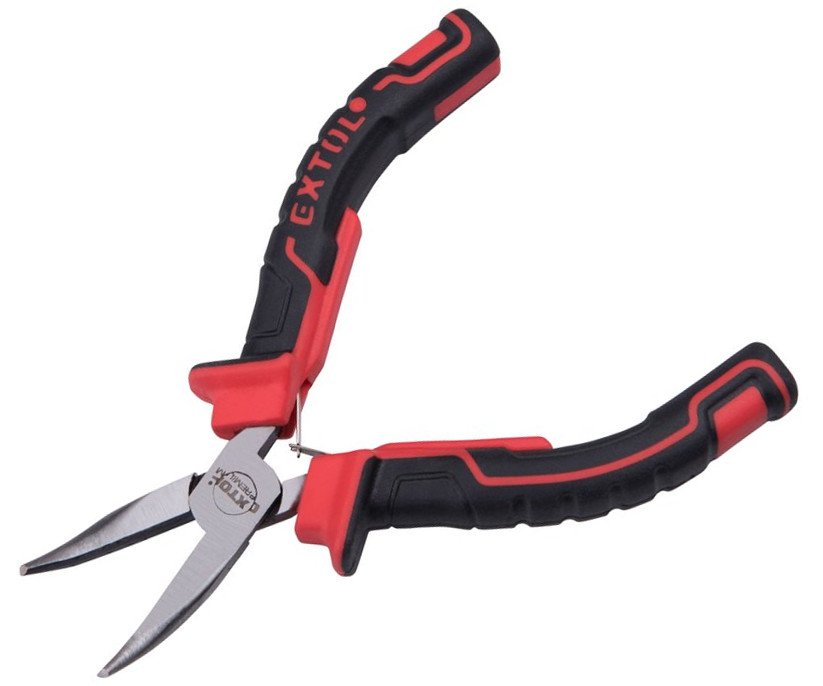 Kleště půlkulaté zahnuté 125mm Extol Premium 8813024