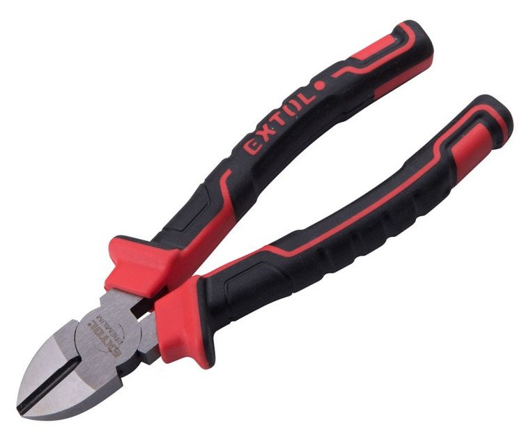 Kleště štípací boční tvrzené čelisti Extol Premium - 8813187 190mm
