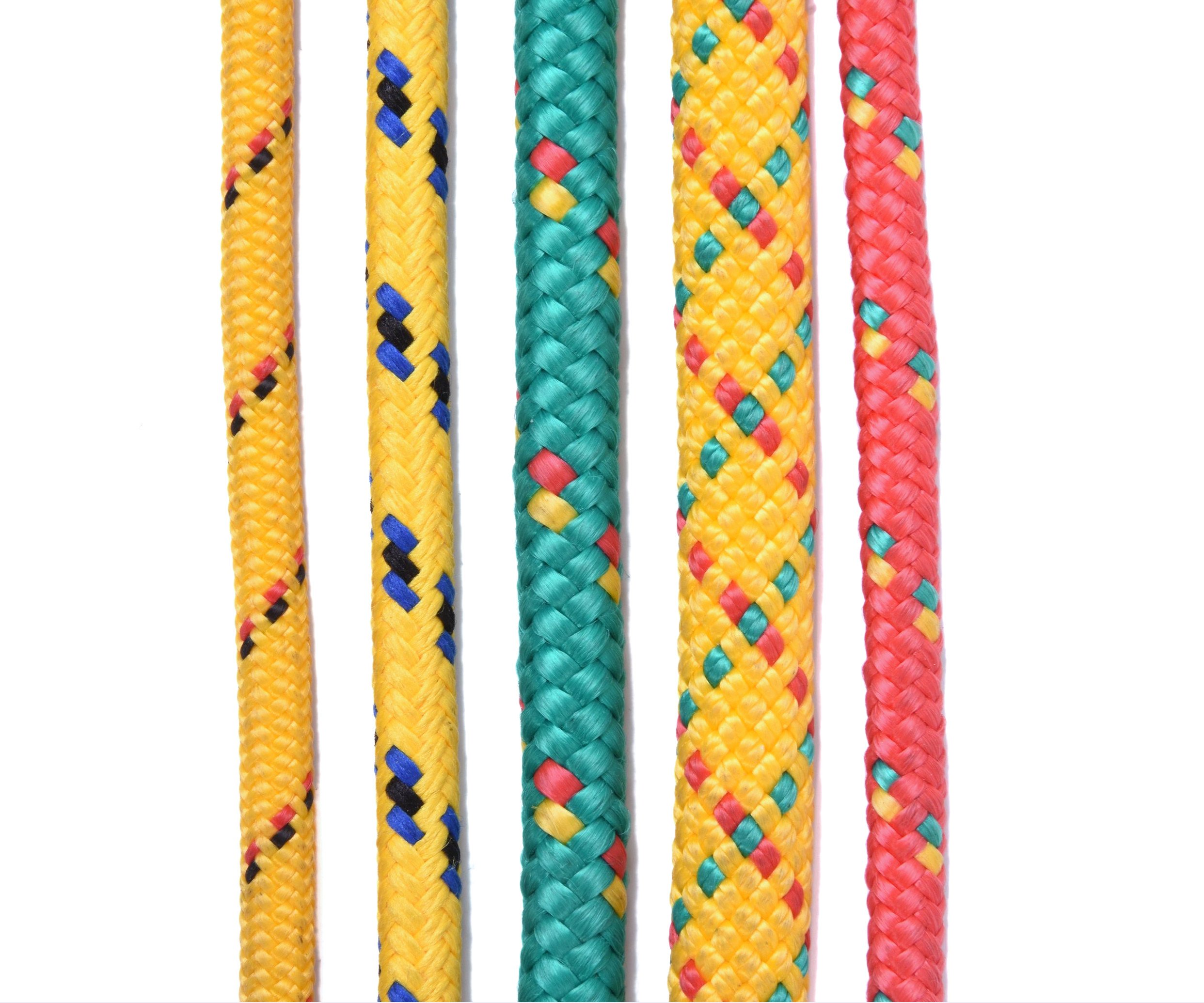 Lana a šňůry PPV pletená s jádrem Lanex - 10mm 16pr. reflexní