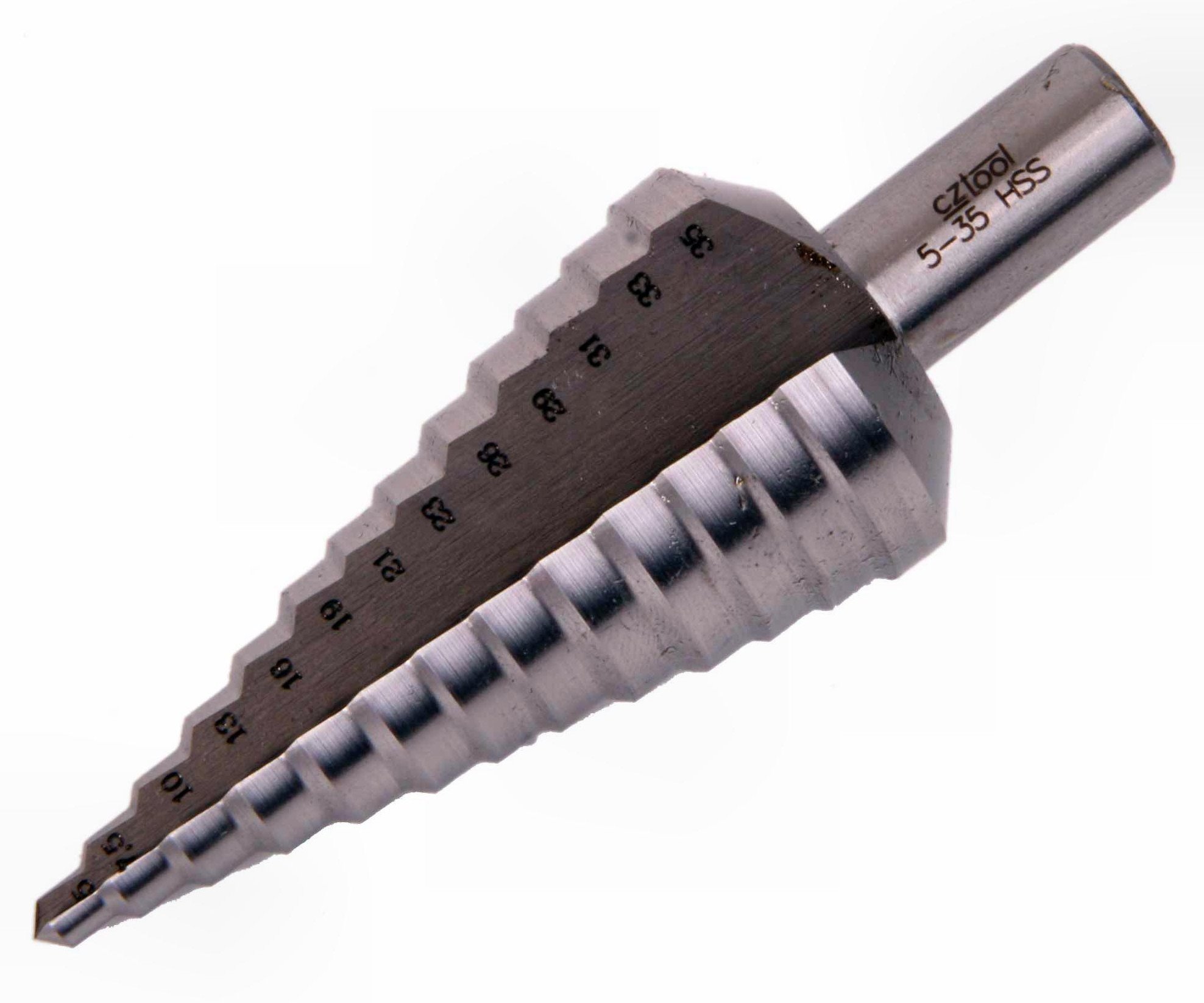 Vrták stupňovitý HSSE Bučovice - 4-12mm (9st.)