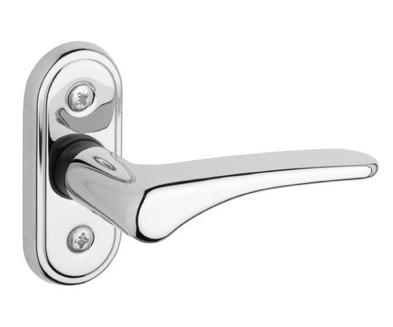 Rostex Ideal půloliva okenní kování - levá Cr Nerez