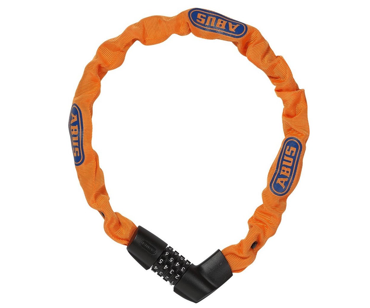 Zámek řetězový kódový 1385 Abus TRESOR - 1385/75 neonově oranžový