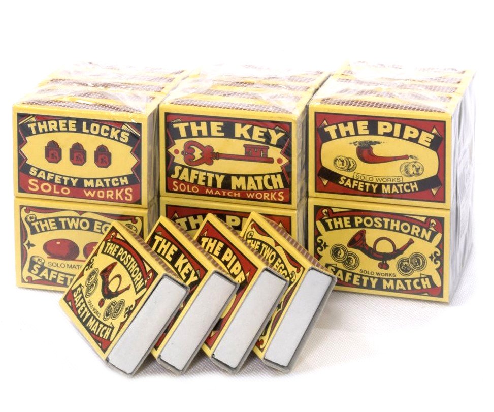 Zápalky malé bezpečnostní 10ks SOLO