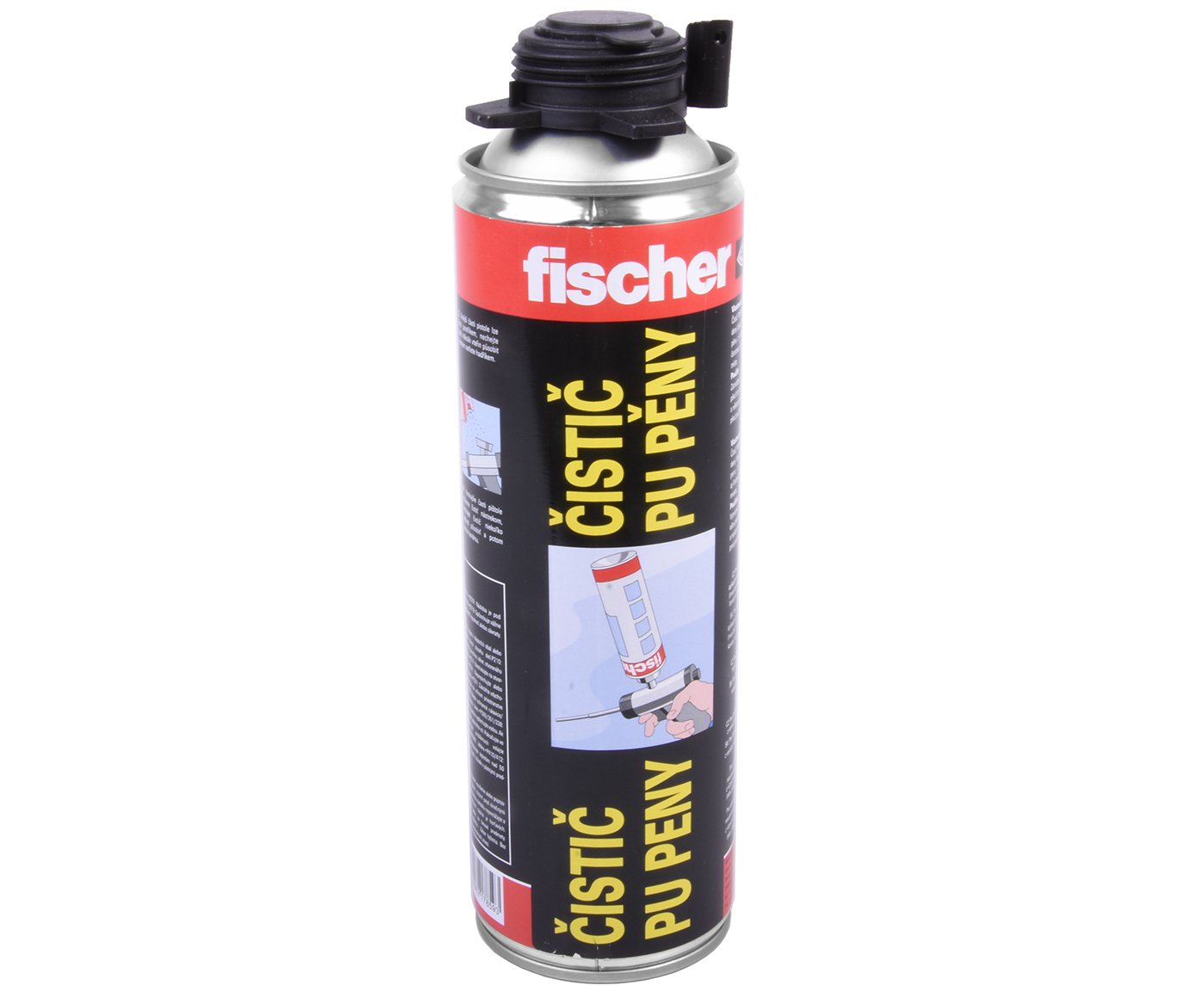 Čistič PU pěny a pistole 500ml PUR 500 Fischer