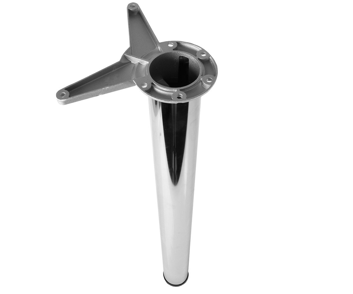 Noha stolová - 710/60mm chrom