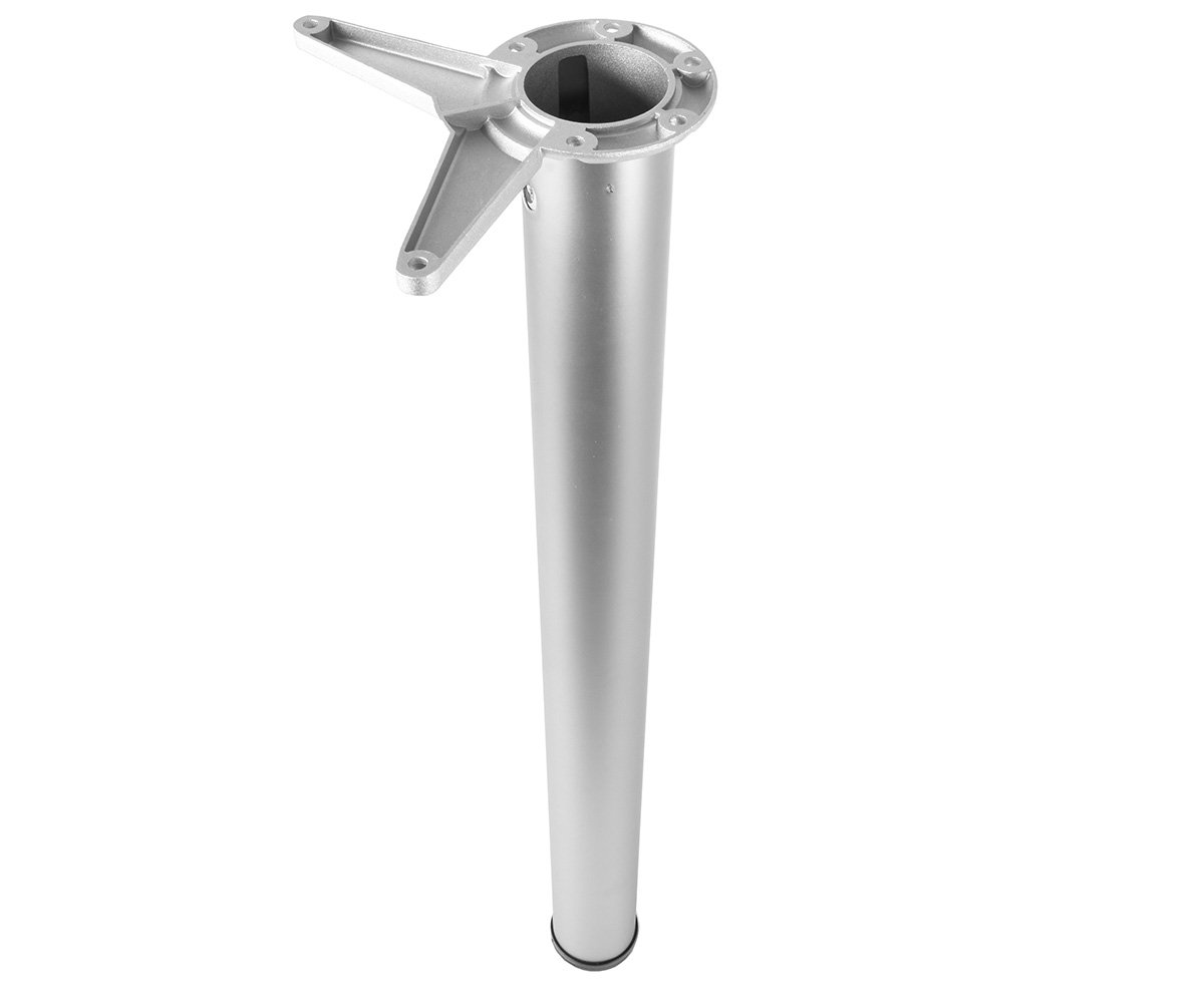 Noha stolová - 710/60mm chrom-satin