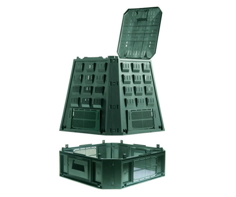 Kompostér 630l - zelený