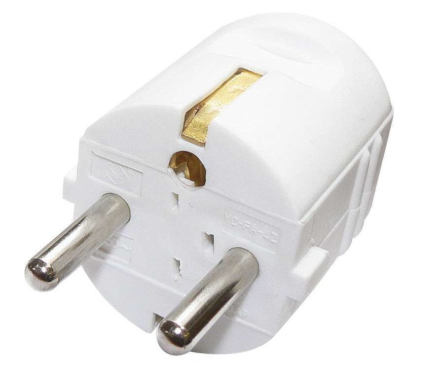 Vidlice přímá bílá