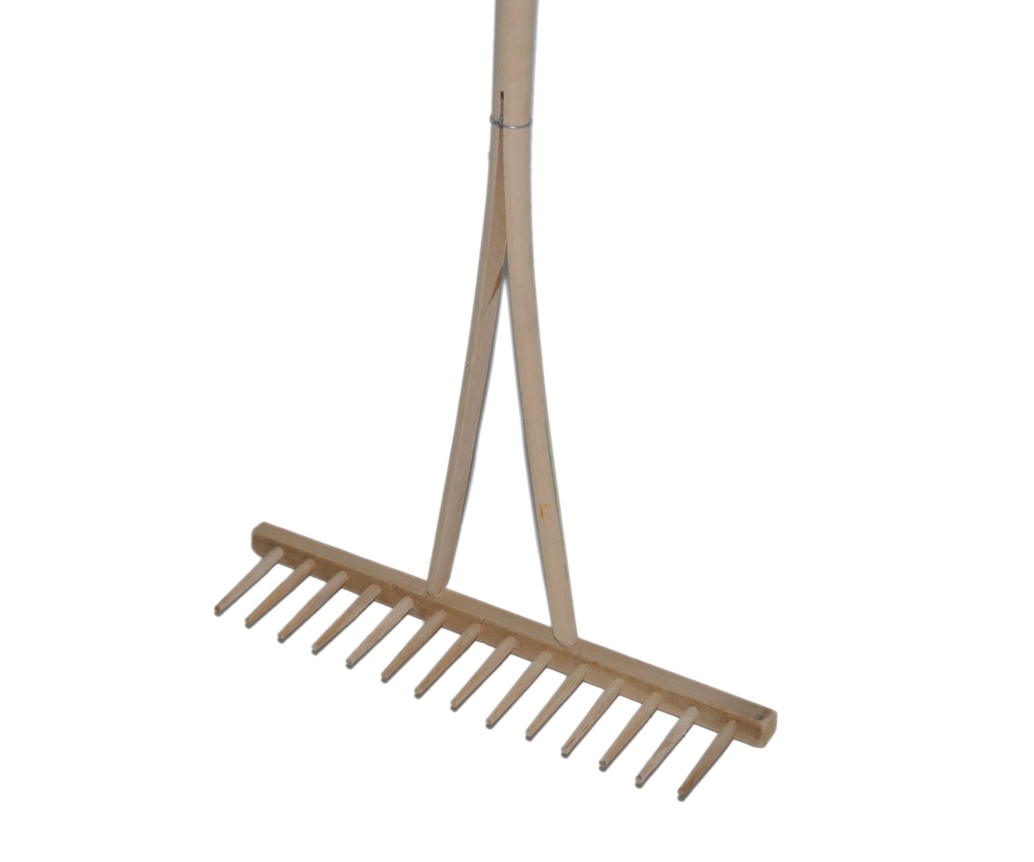 Hrábě dřevěné 14 dřevěných kolíků