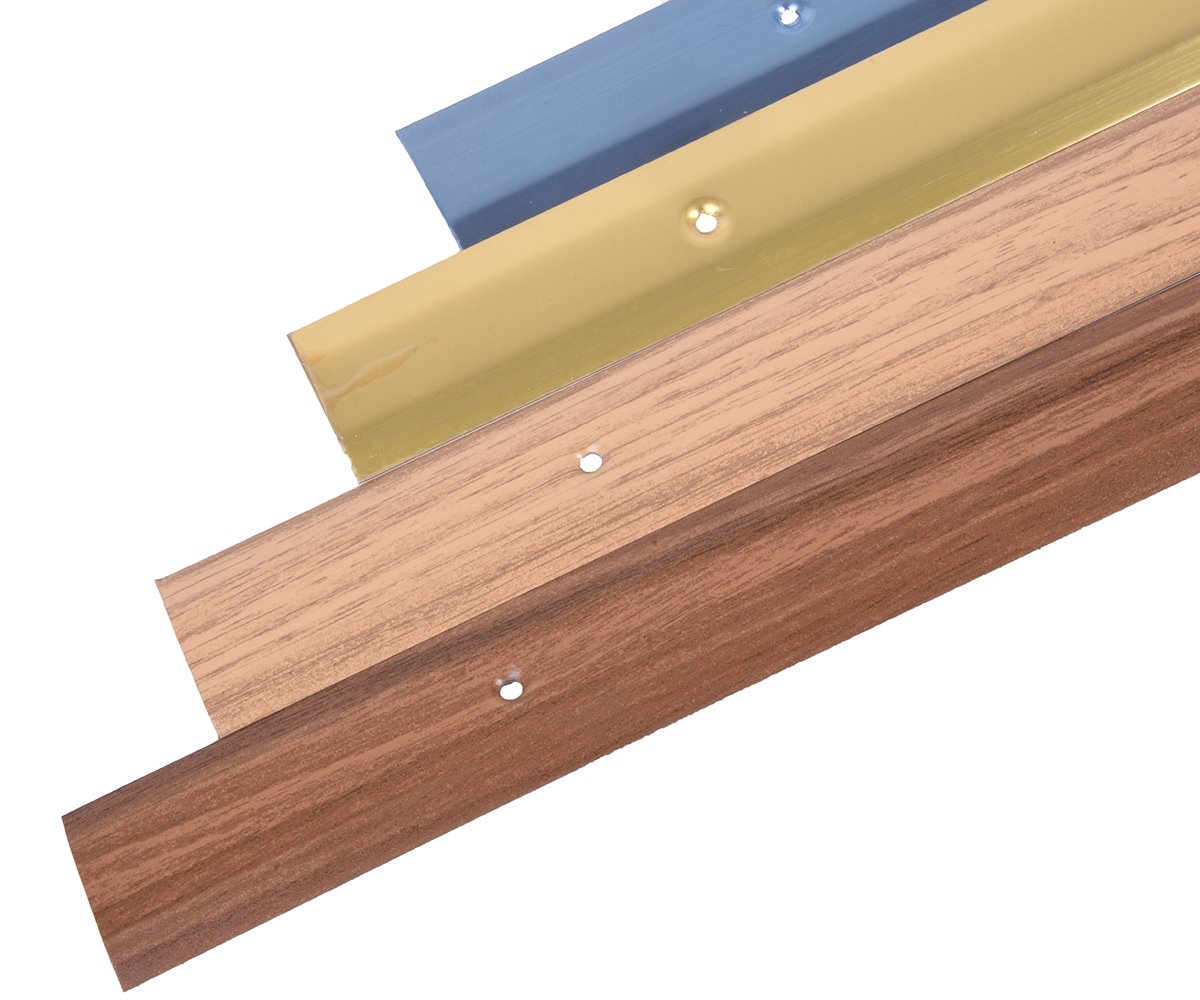 Lišta přechodová - šroubovací světlé dřevo