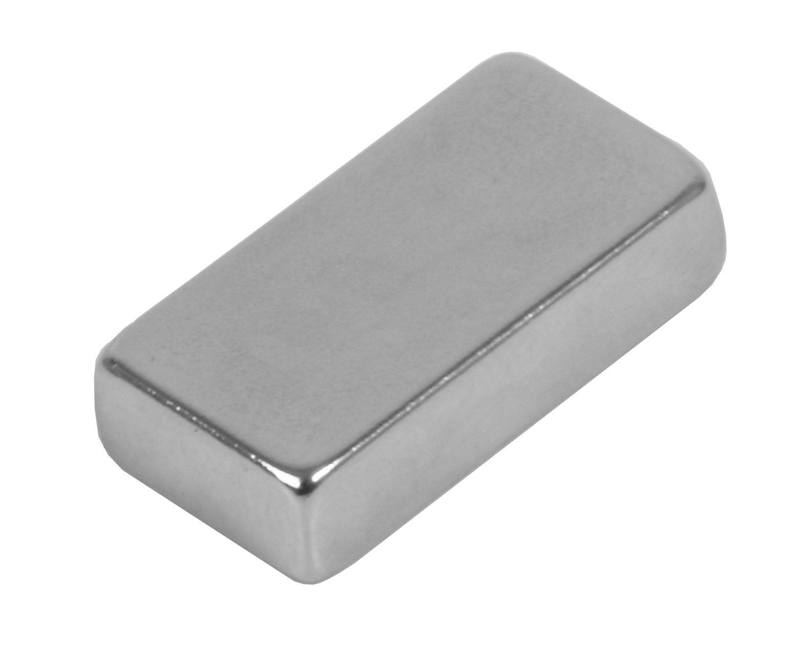 Magnet neodym kvádr - 20x20x5mm nikl